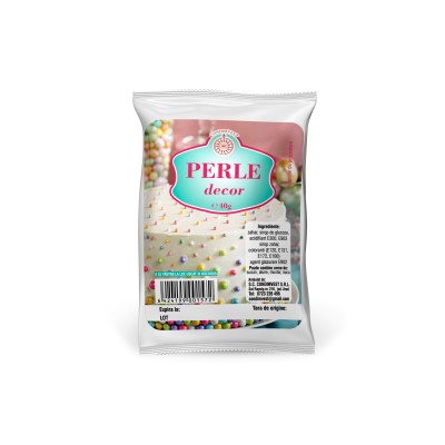 Ornamente Prajituri – Perle Colorate 40G
