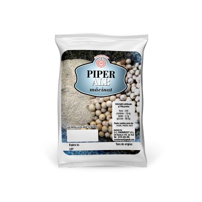 Piper Alb Macinat 1kg